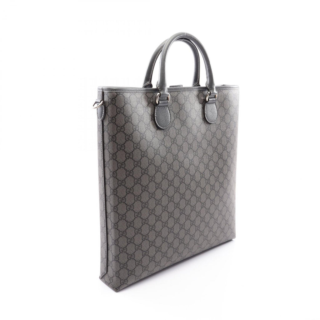 Gucci GG Supreme Tote · Canvas Leather