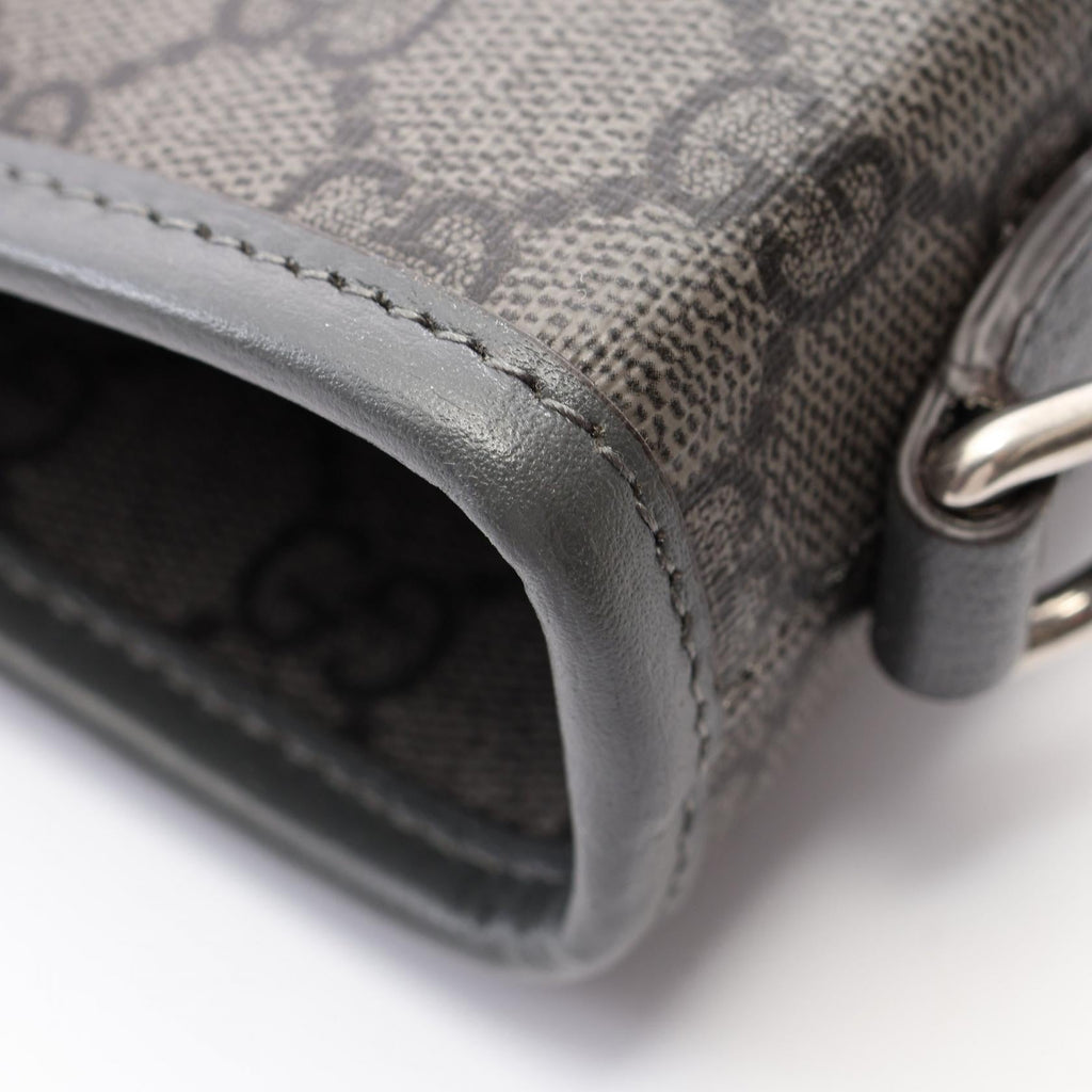 Gucci GG Supreme Tote · Canvas Leather