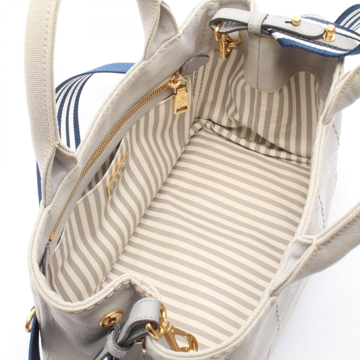 Prada Canapa Logo Tote · Canvas