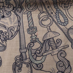 Hermès Carré 140 Bouquets Sellier · Silk
