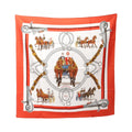 Hermès Carré 90 · Equipages · Silk Scarf