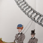 Hermès Carré 90 · Equipages · Silk Scarf