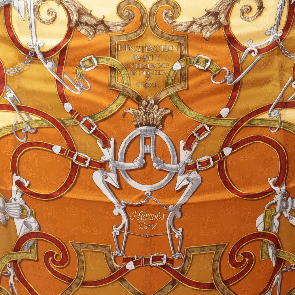 Hermès Carré 90 · L'Instruction du Roy · Silk