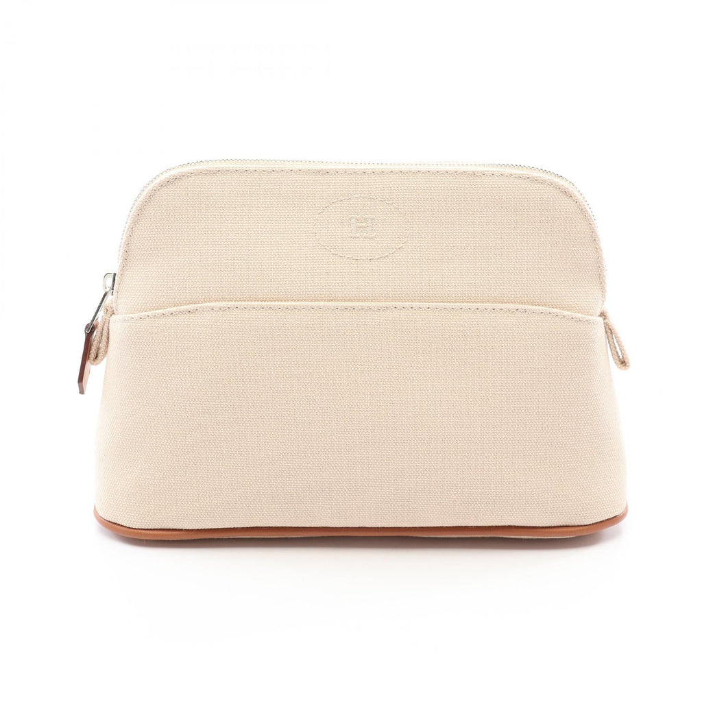 Hermès Bolide Pouch Mini · Canvas & Leather