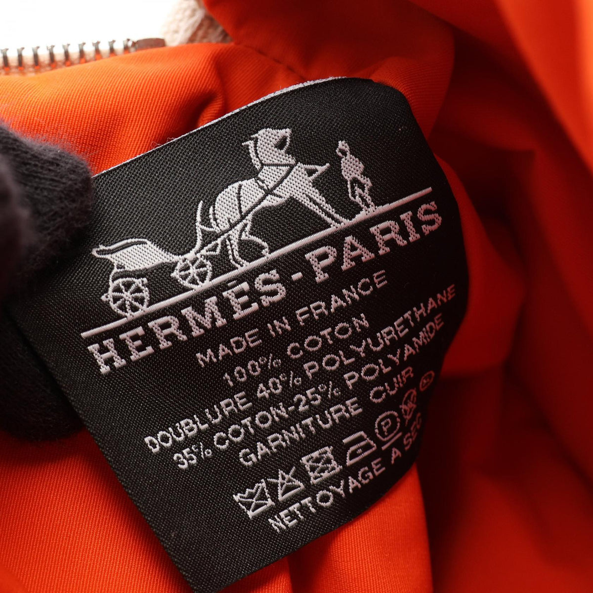Hermès Bolide Pouch Mini · Canvas & Leather