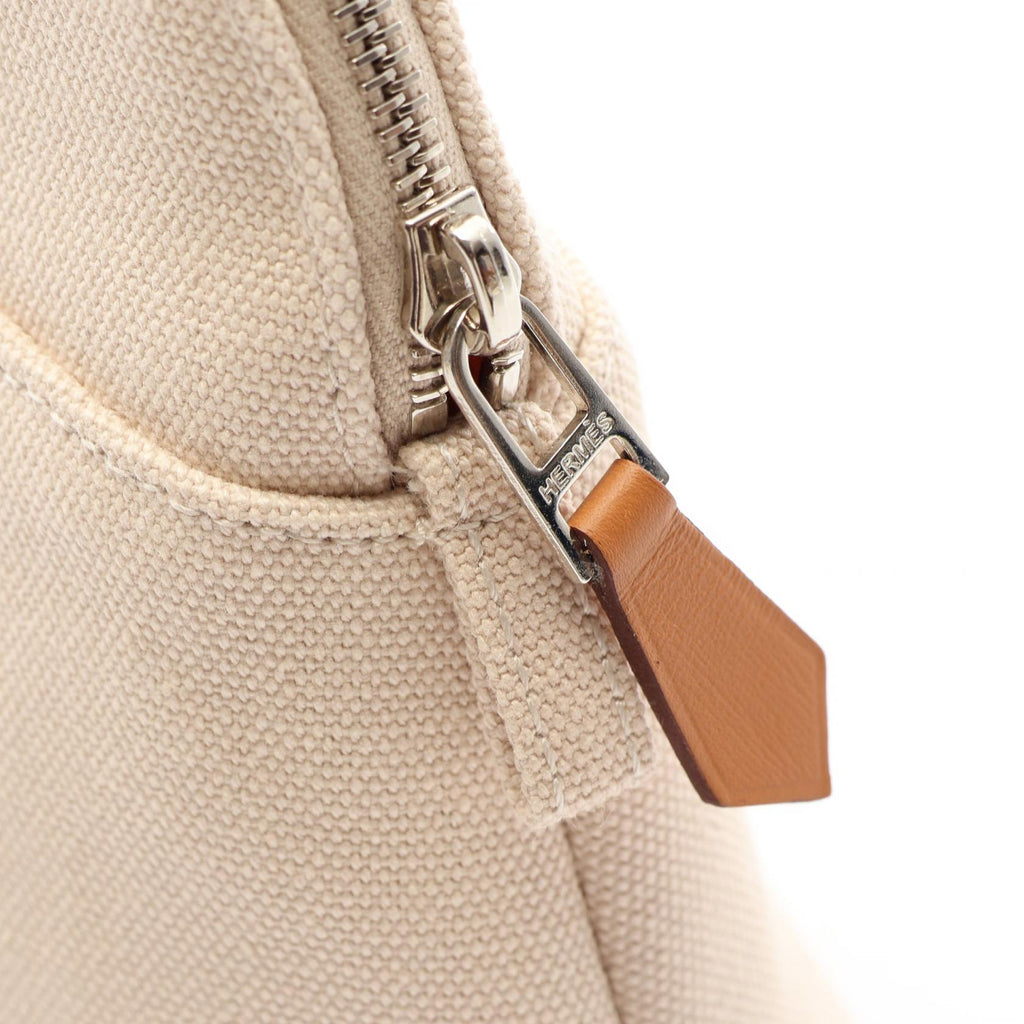 Hermès Bolide Pouch Mini · Canvas & Leather