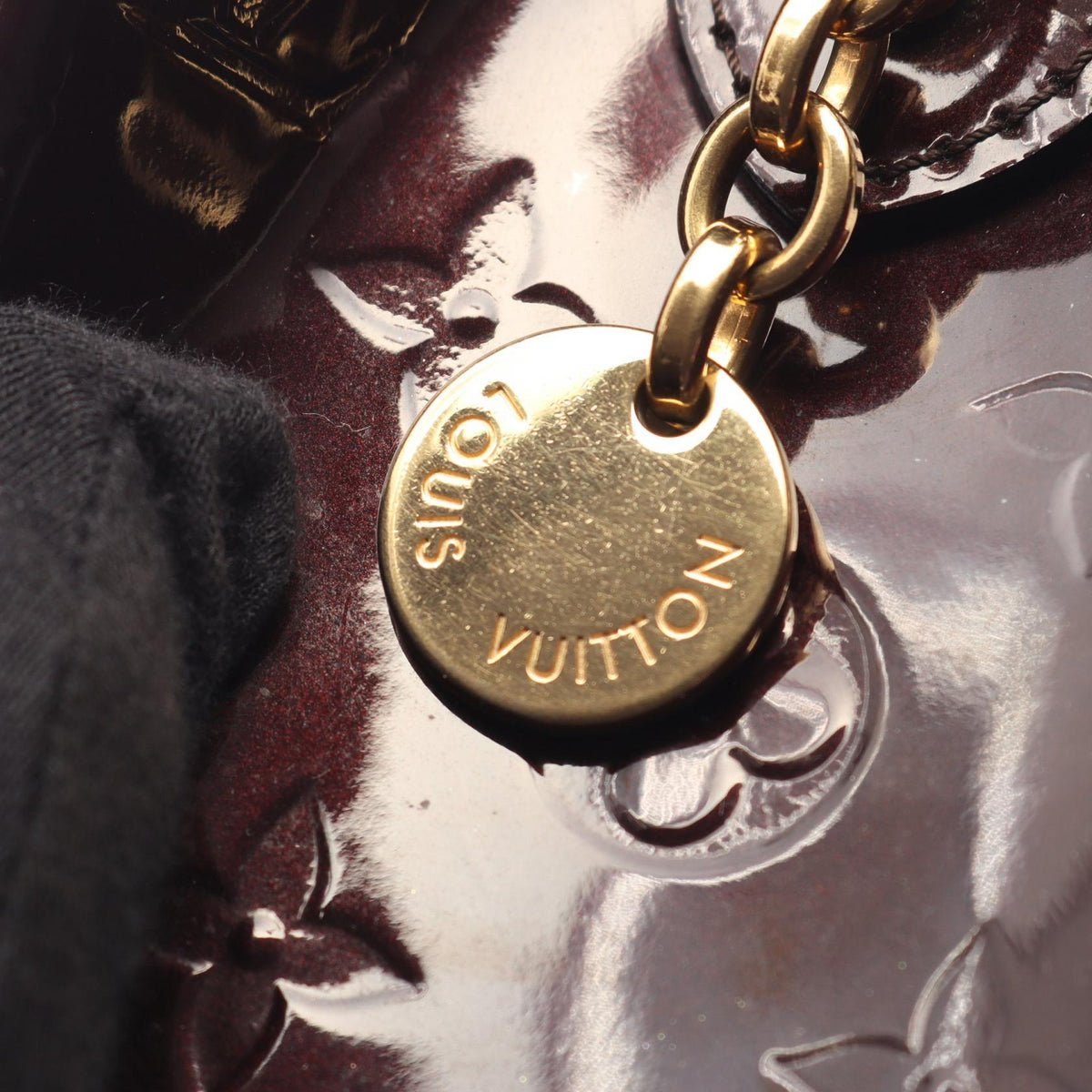 LOUIS VUITTON Blair MM · Monogram Vernis