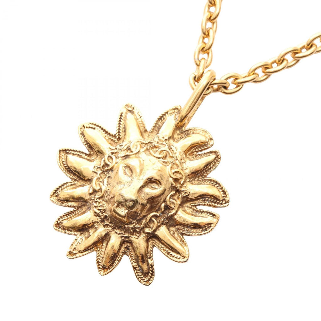 Chanel Lion Pendant · Gold Plated