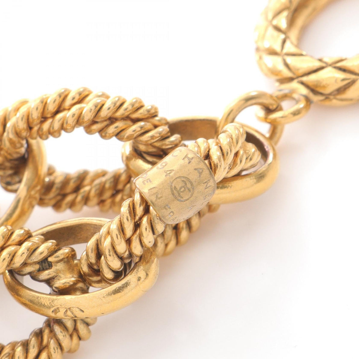 Chanel CC Bracelet · Gold Plated