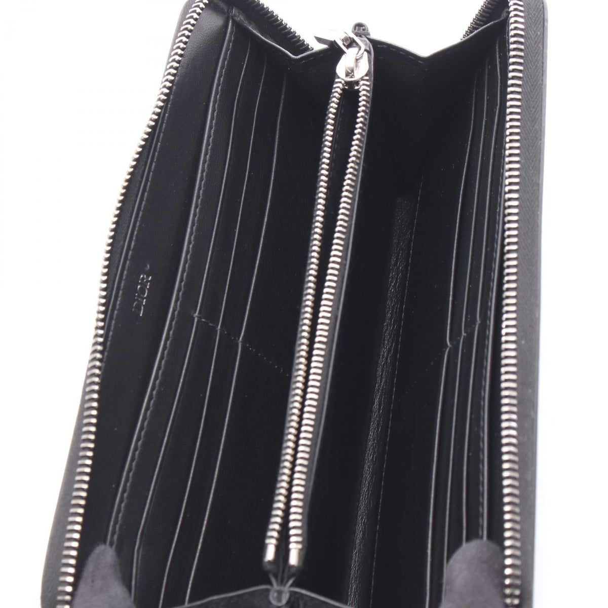 Dior · Logo Zip Wallet · Leather
