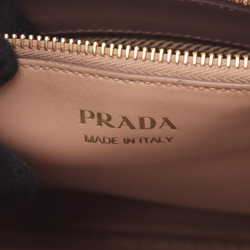 Prada Saffiano · Monochrome Shoulder Bag