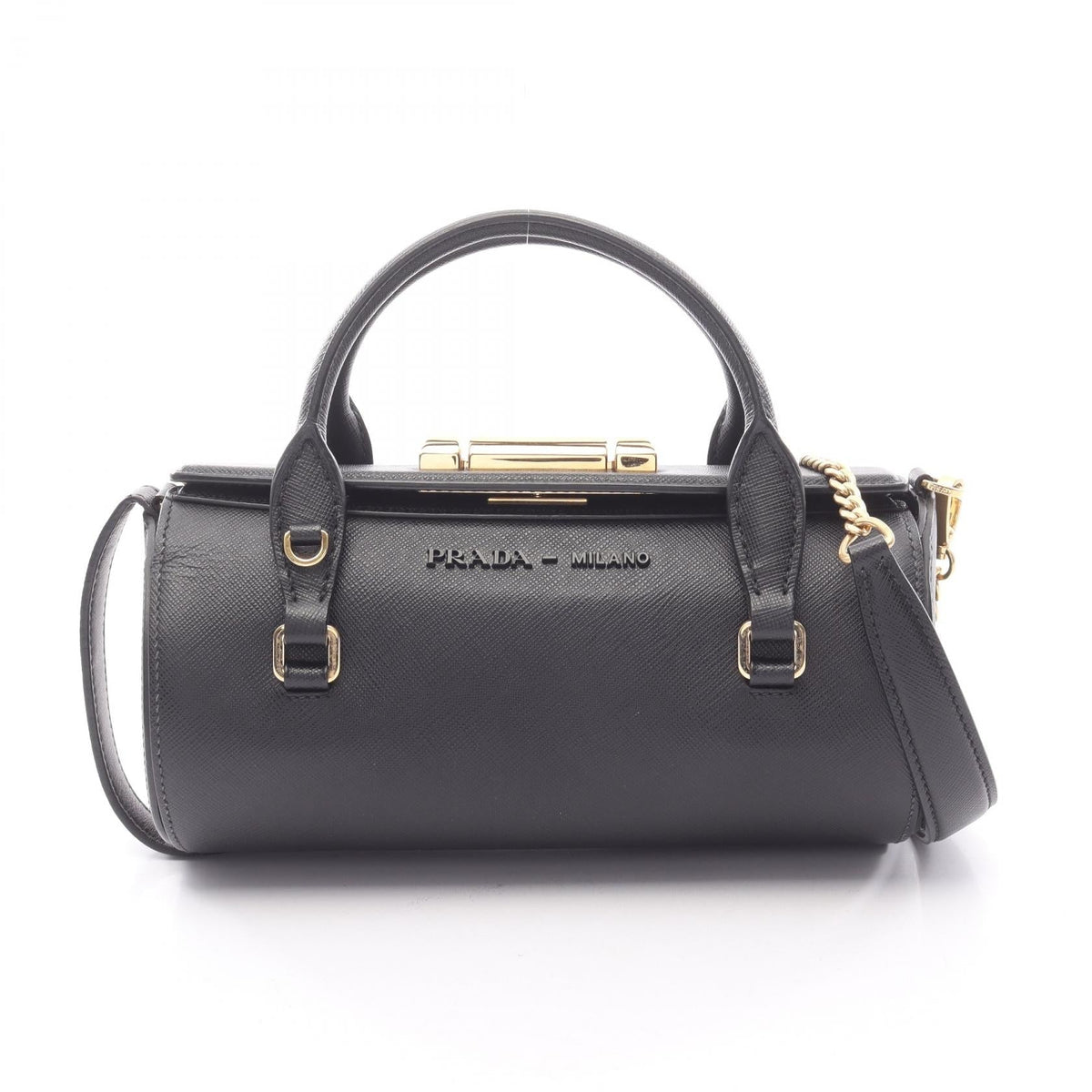 Prada Barrel · Saffiano Leather