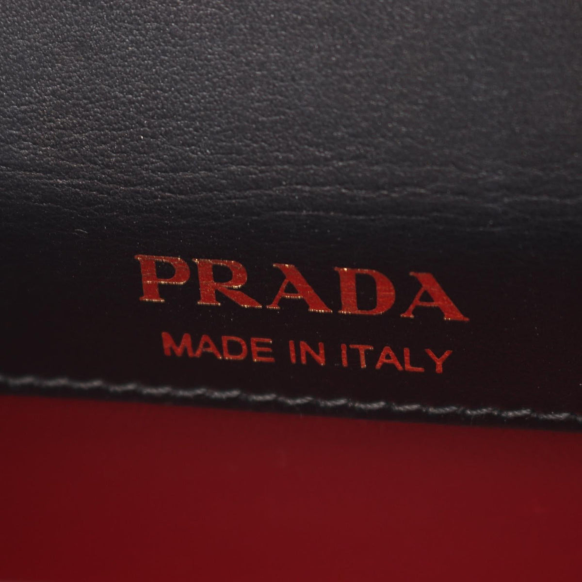 Prada Barrel · Saffiano Leather