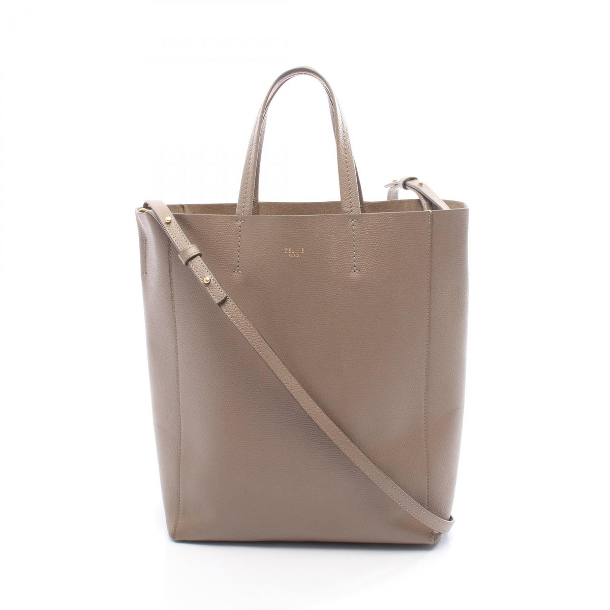 CELINE Vertical Small Cabas · Leather