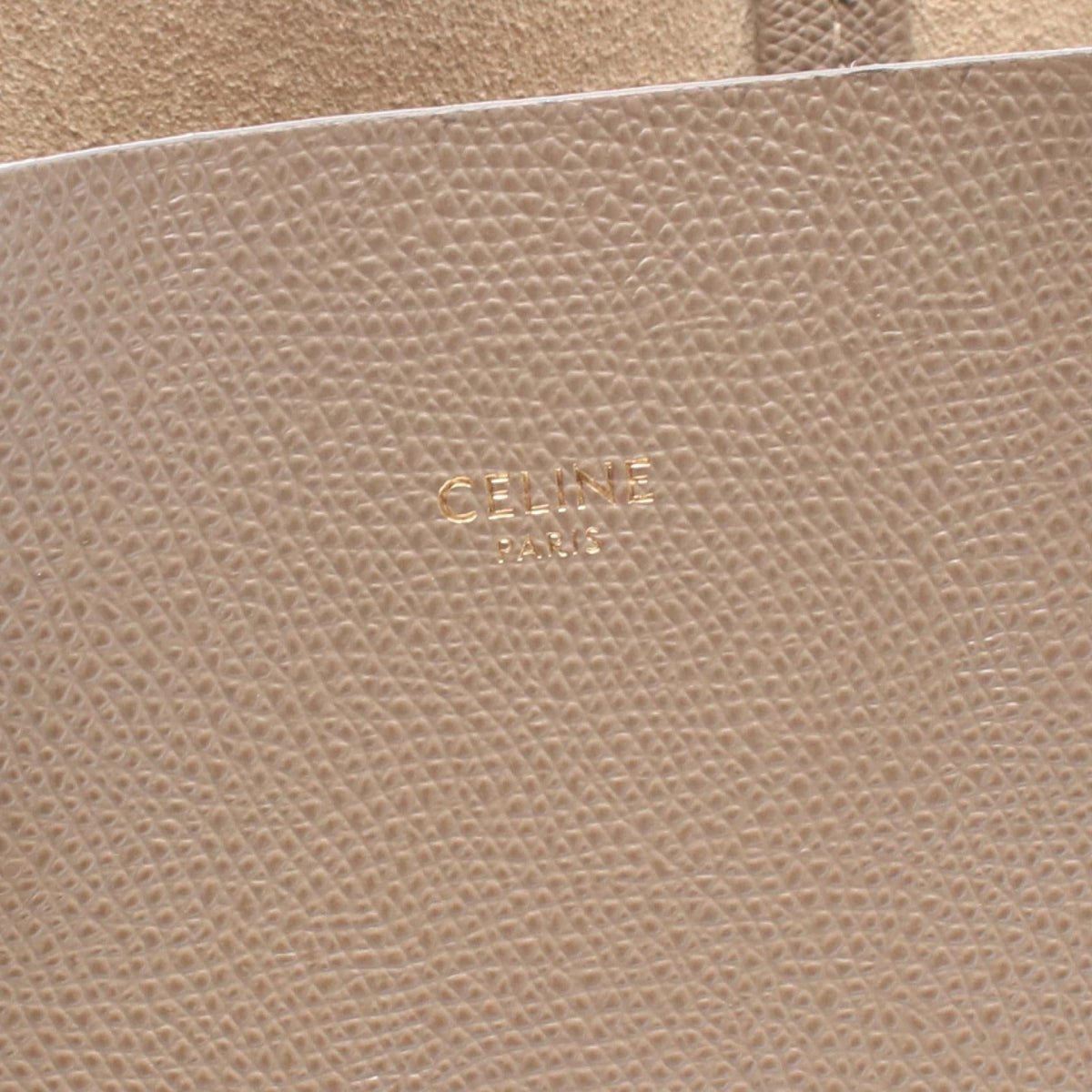 CELINE Vertical Small Cabas · Leather