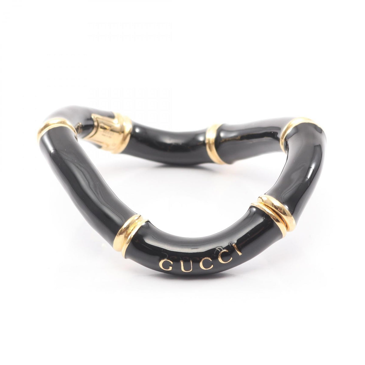 Gucci Bamboo Cuff Bracelet · Steel