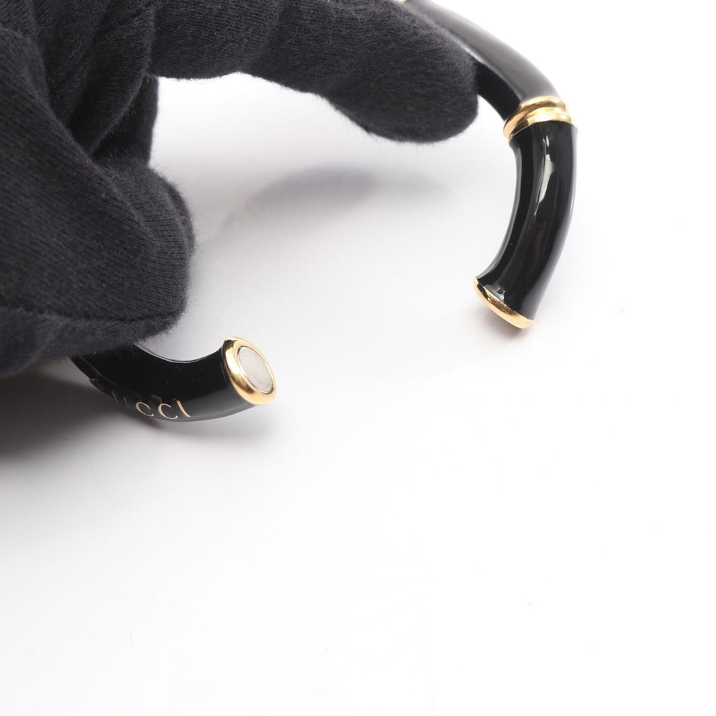Gucci Bamboo Cuff Bracelet · Steel