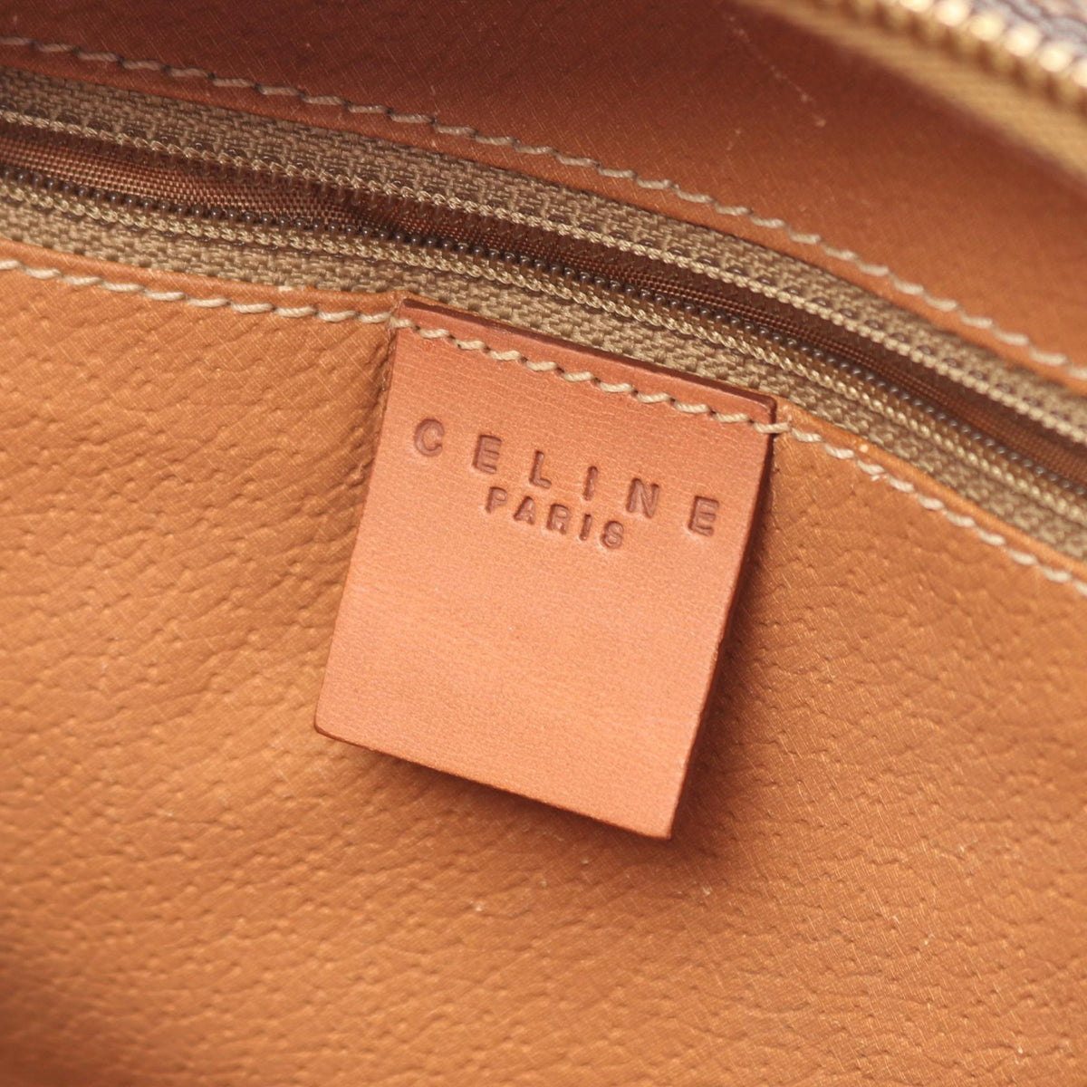 Celine Macadam · Coated Canvas Handbag