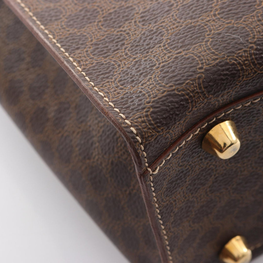 Celine Macadam · Coated Canvas Handbag