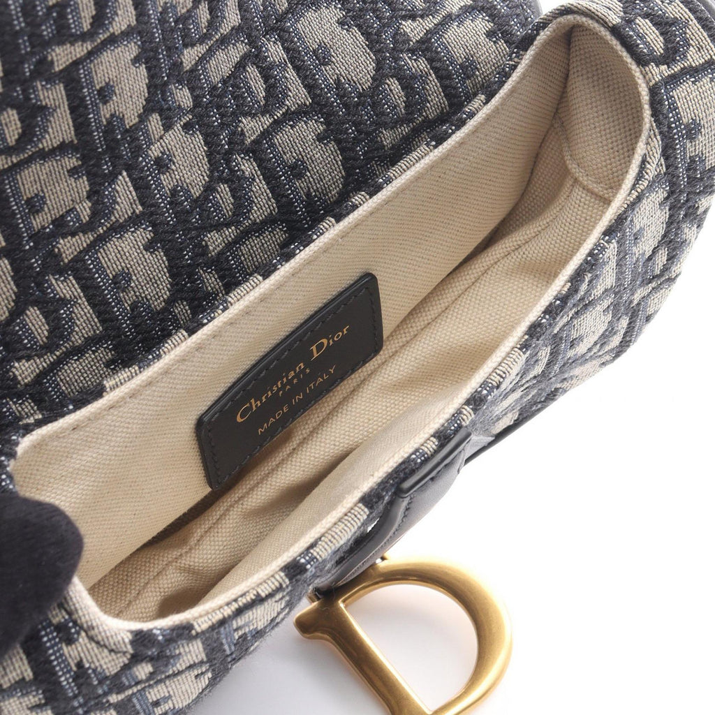 Dior Mini Saddle · Oblique Jacquard