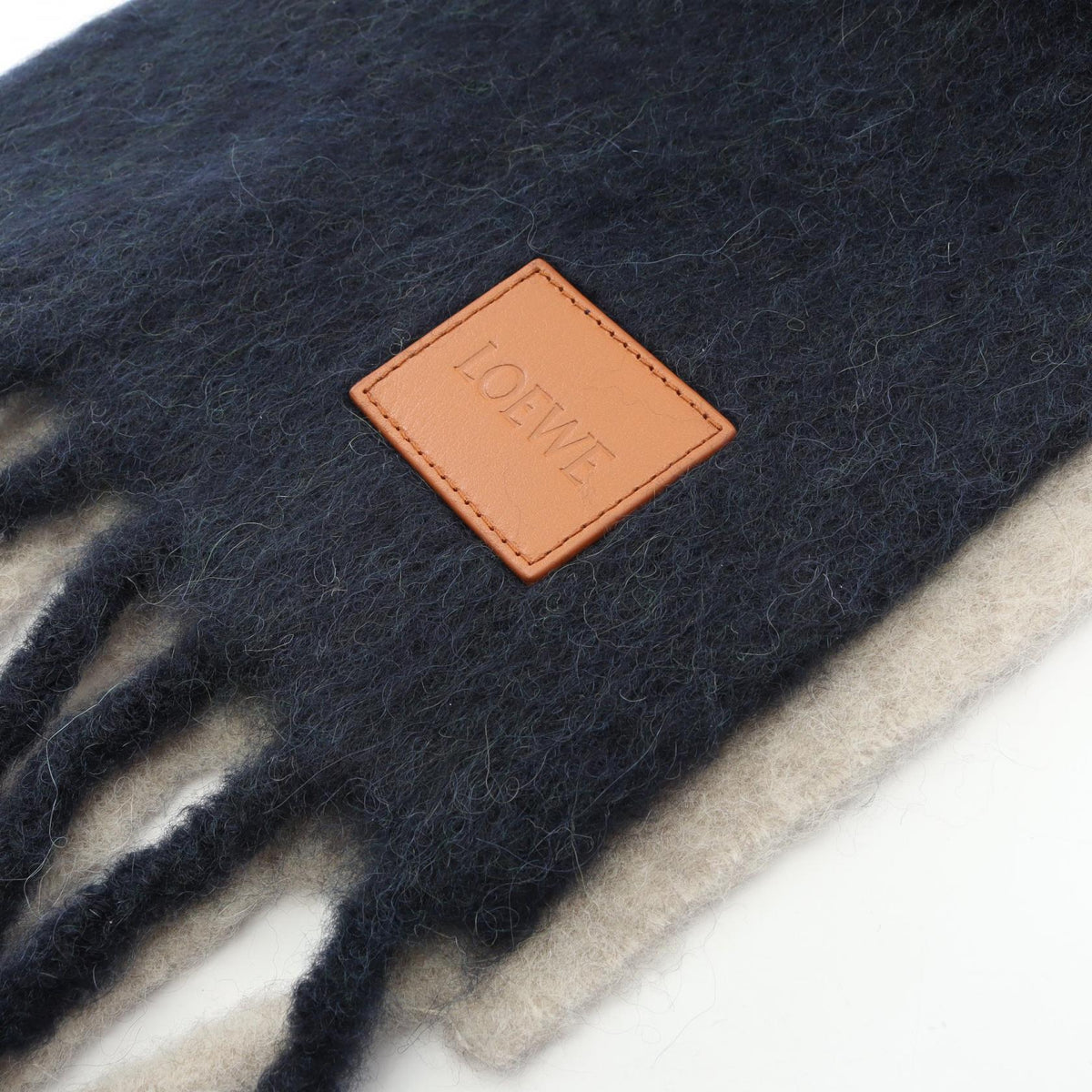 Loewe Fringed Scarf · Wool Alpaca