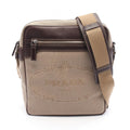 Prada Logo Jacquard · Canvas Leather
