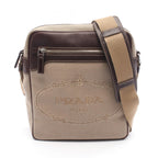 Prada Logo Jacquard · Canvas Leather