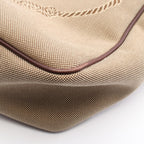 Prada Logo Jacquard · Canvas Leather