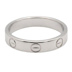 Cartier Mini Love Ring · 18K White Gold