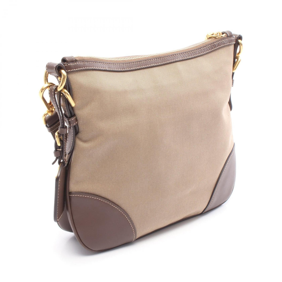 Prada Logo Jacquard · Canvas Leather