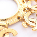 Chanel COCO Mark · Gold Plated Brooch