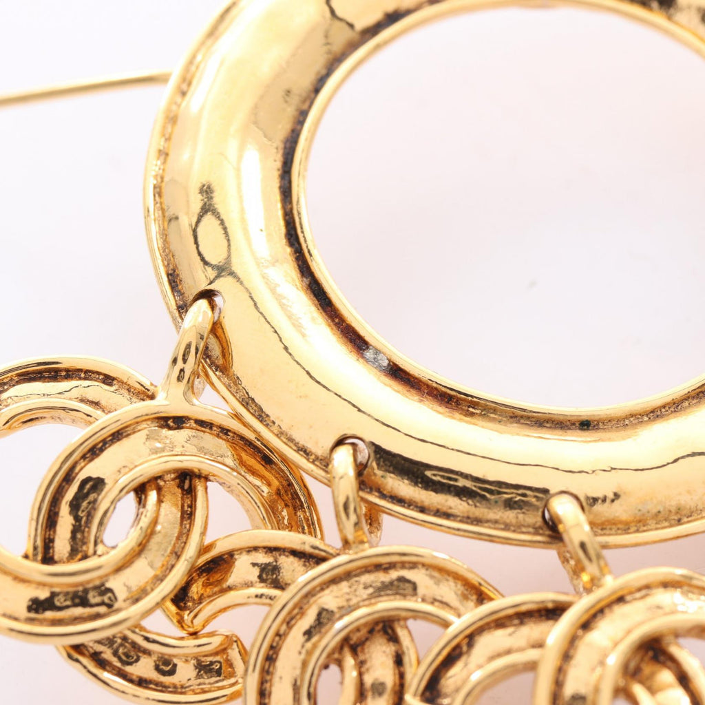 Chanel COCO Mark · Gold Plated Brooch