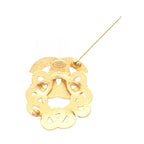Chanel CC Brooch · Gold Plated