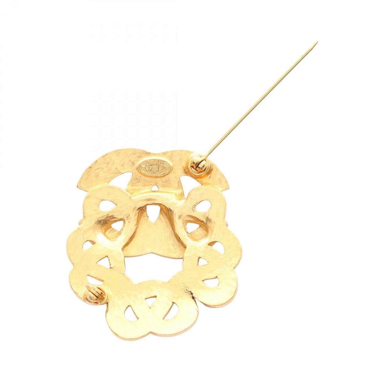 Chanel CC Brooch · Gold Plated