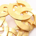 Chanel CC Brooch · Gold Plated