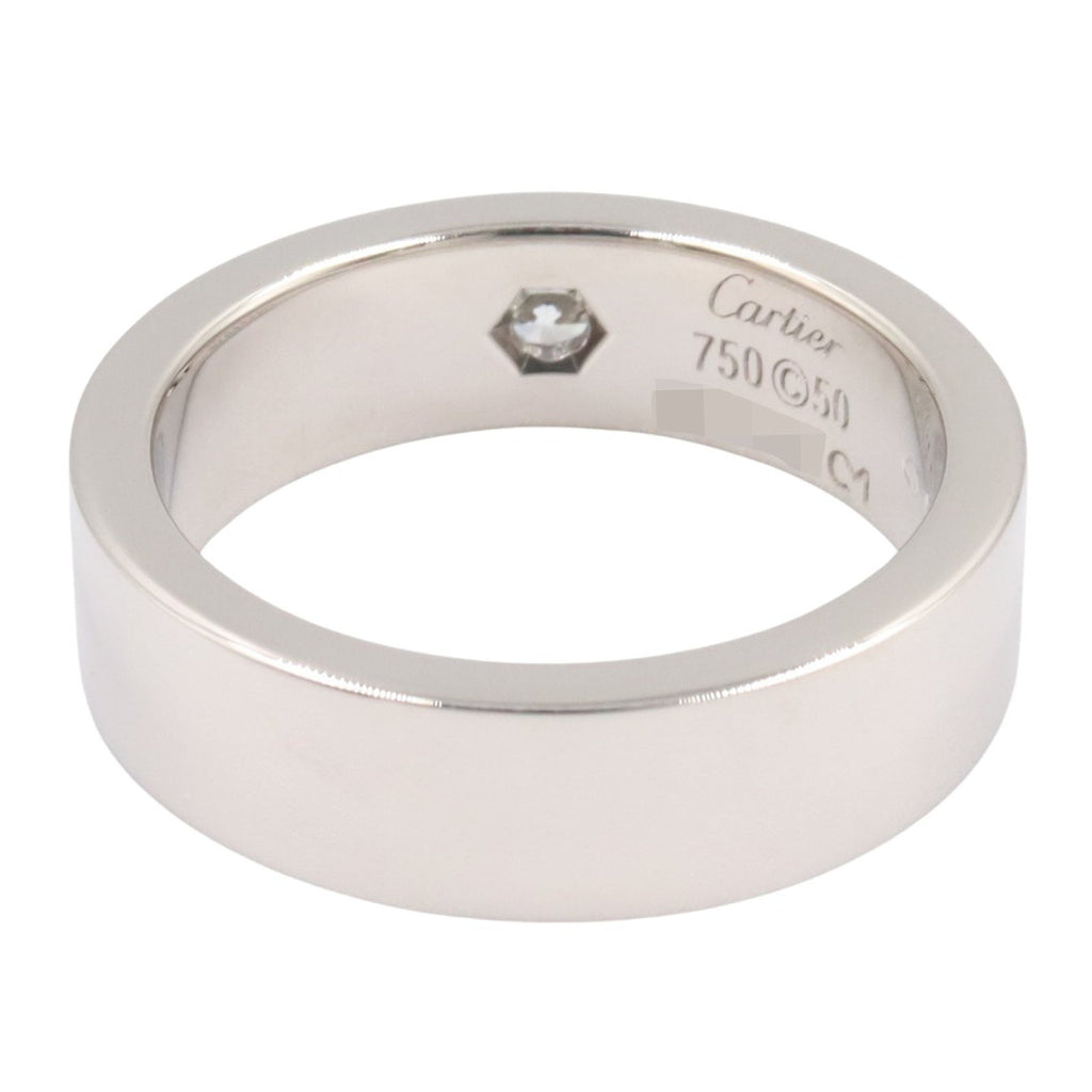 Cartier Love Ring · 18K White Gold · Diamond