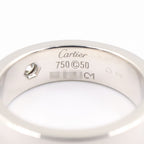 Cartier Love Ring · 18K White Gold · Diamond