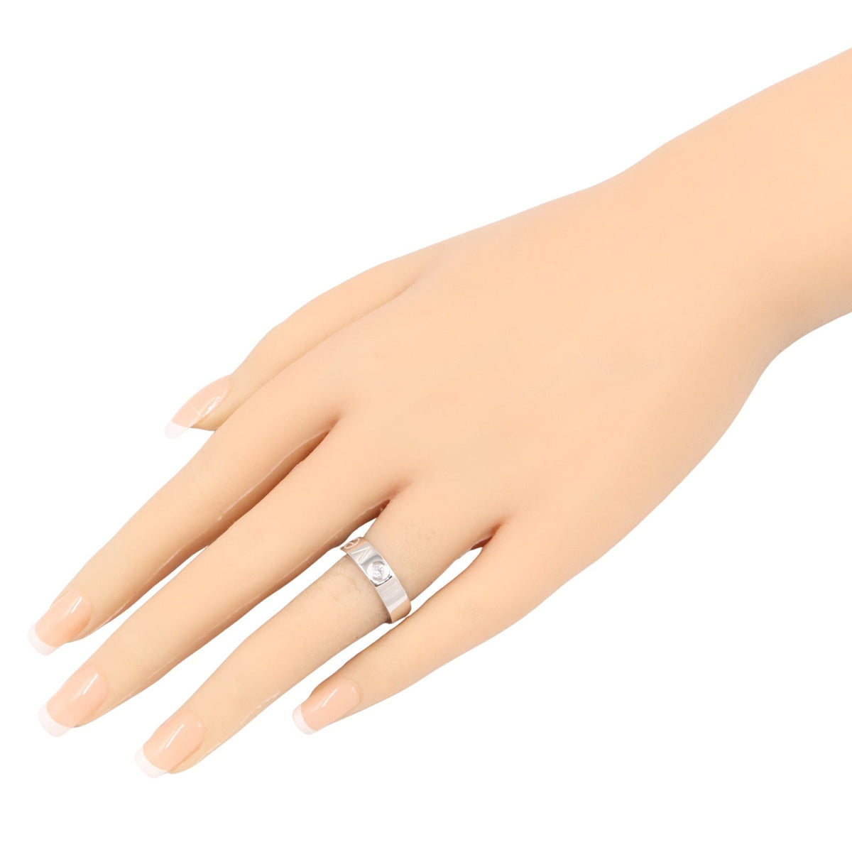 Cartier Love Ring · 18K White Gold · Diamond