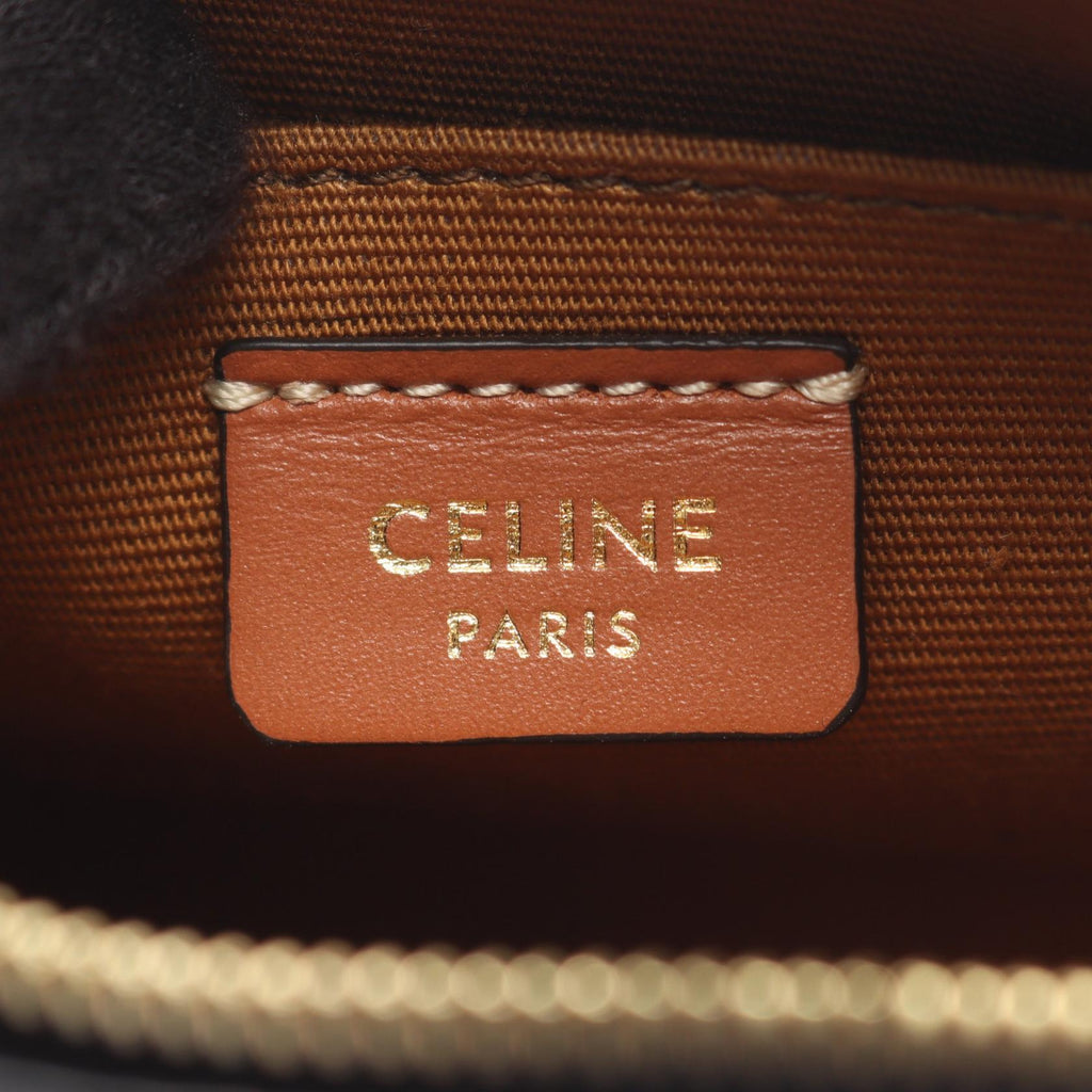 Celine Cuir Triomphe Mini Camera · Canvas
