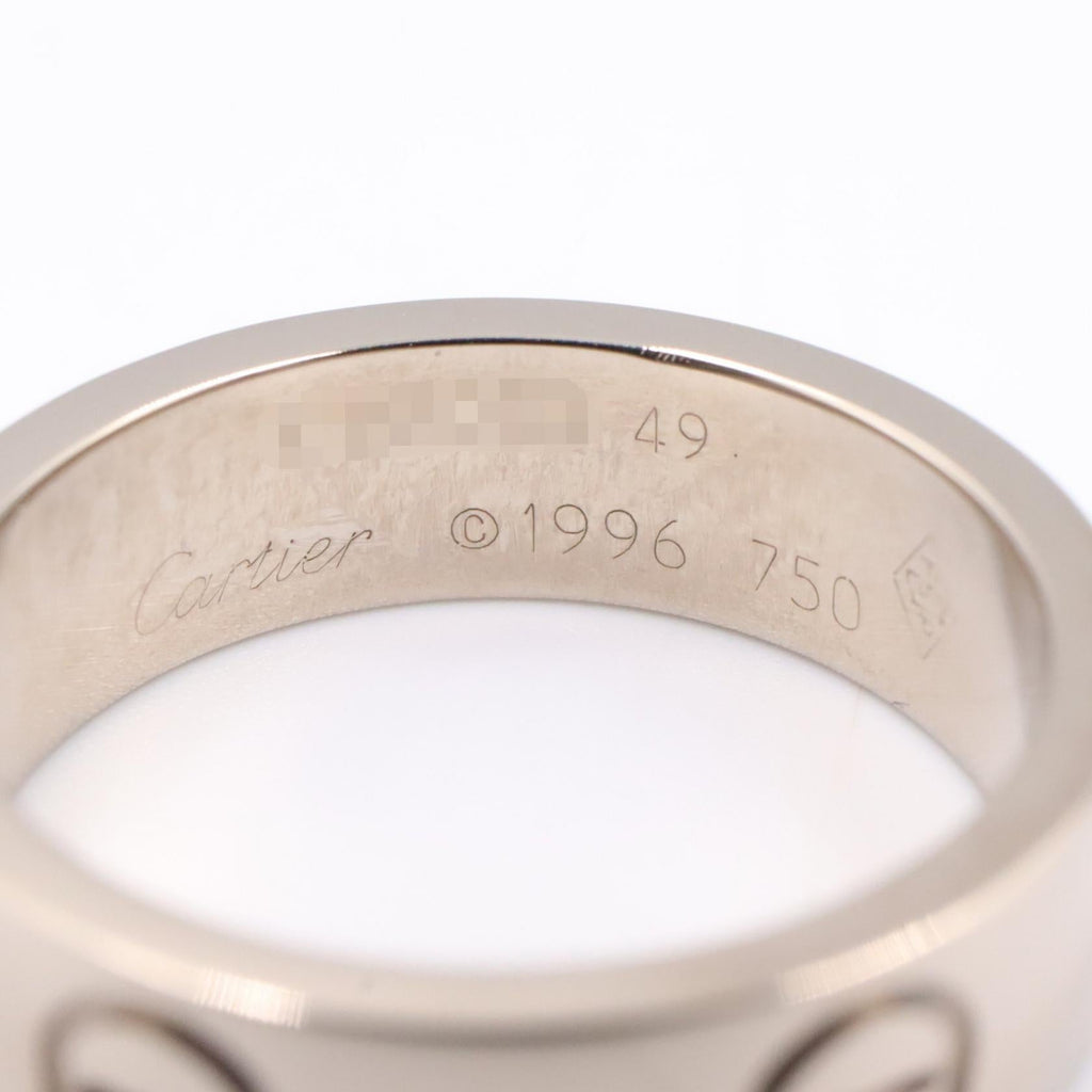 Cartier Love Ring · 18K White Gold