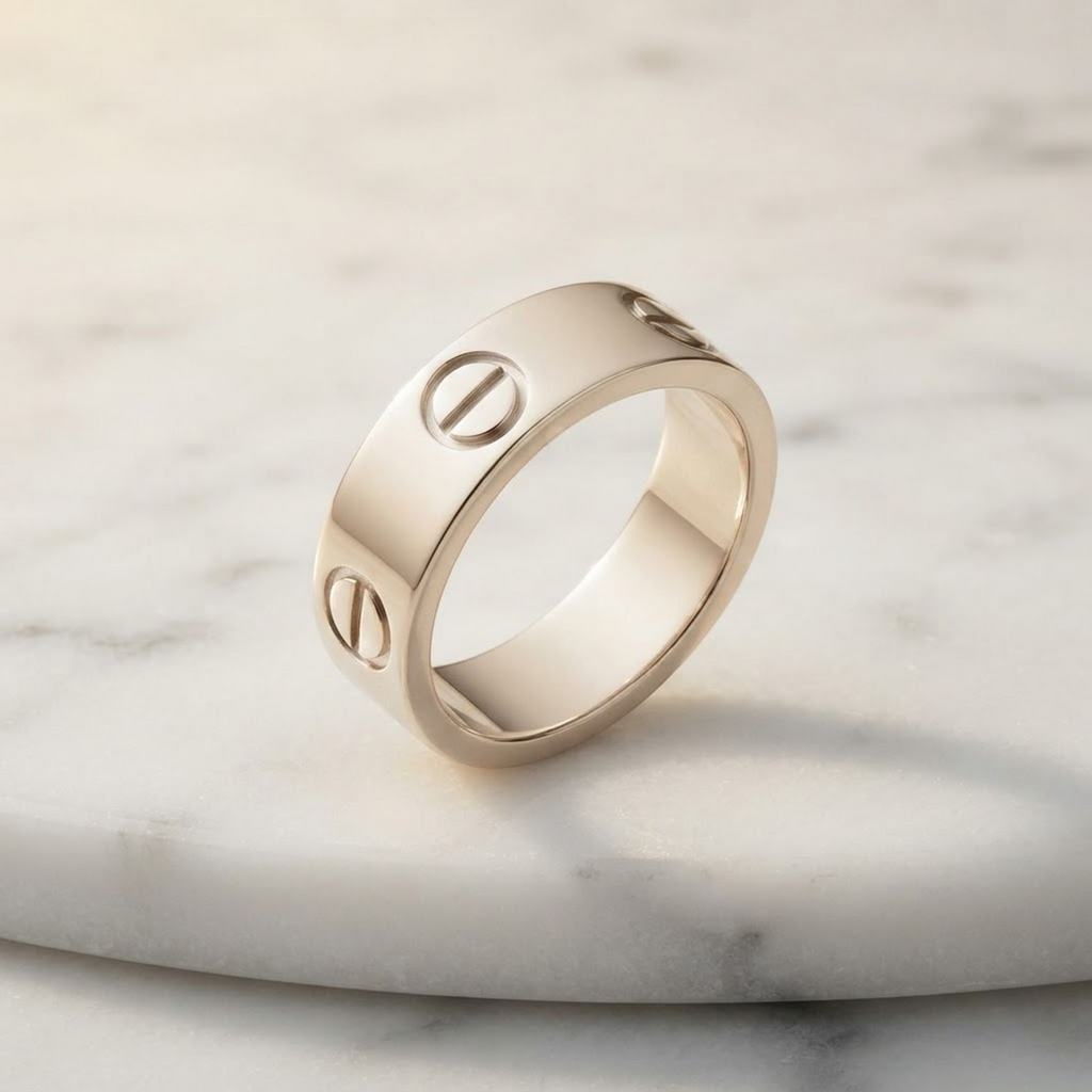 Cartier Love Ring · 18K White Gold