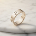 Cartier Love Ring · 18K White Gold