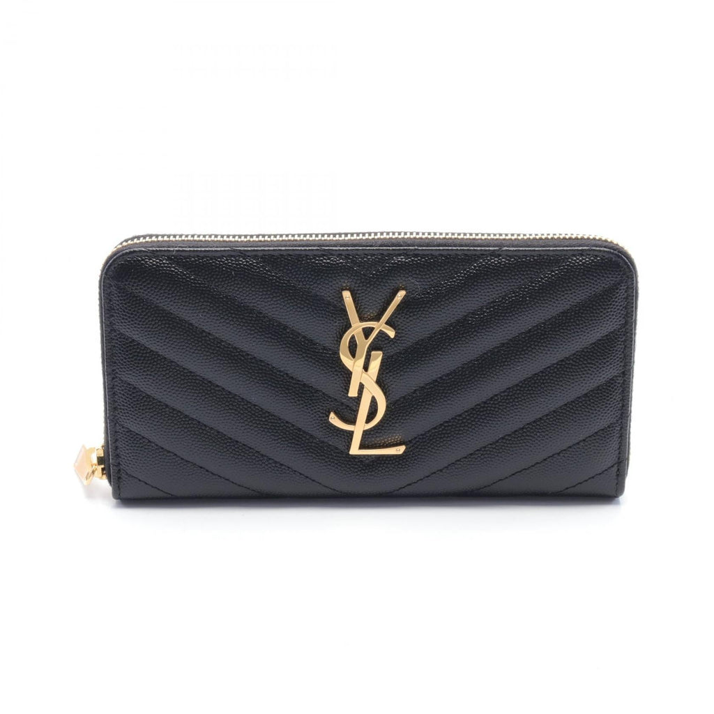Saint Laurent · Monogram Long Wallet · Leather