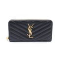 Saint Laurent · Monogram Long Wallet · Leather