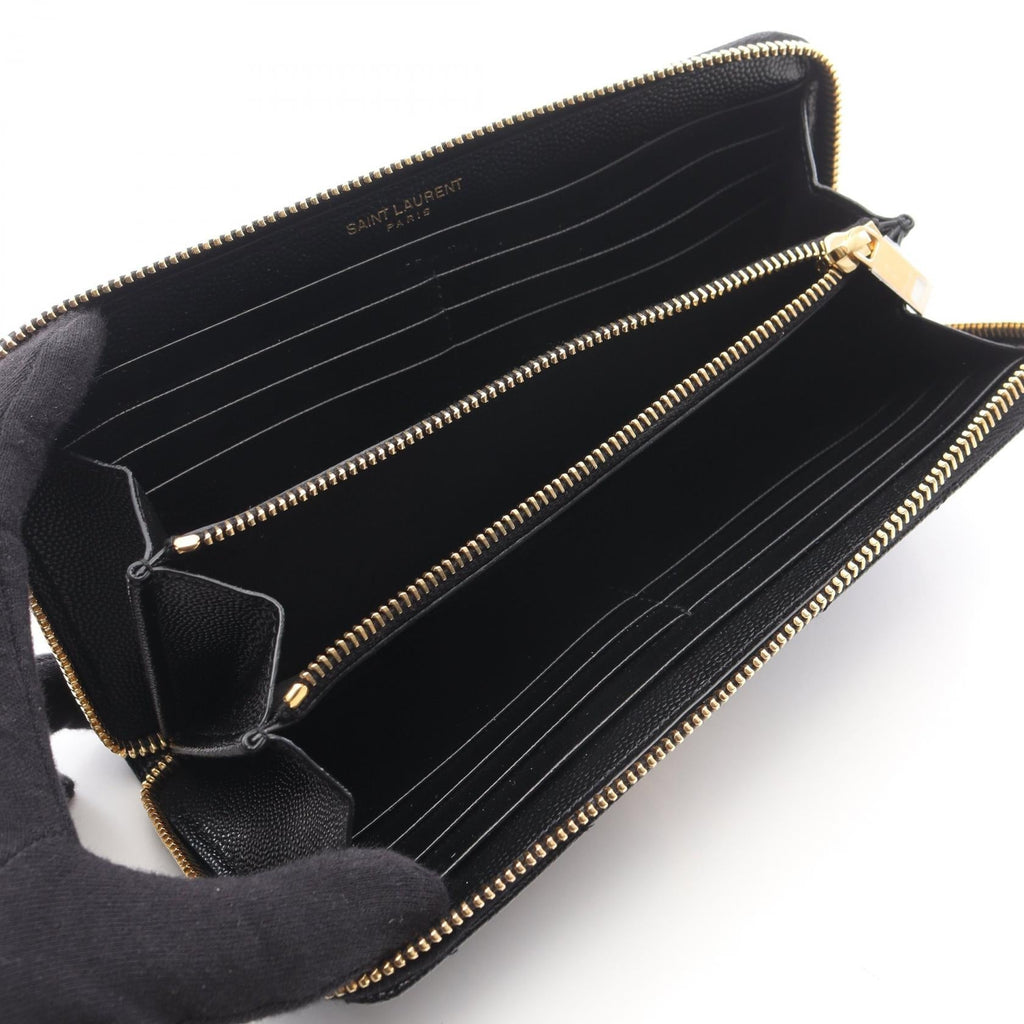 Saint Laurent · Monogram Long Wallet · Leather