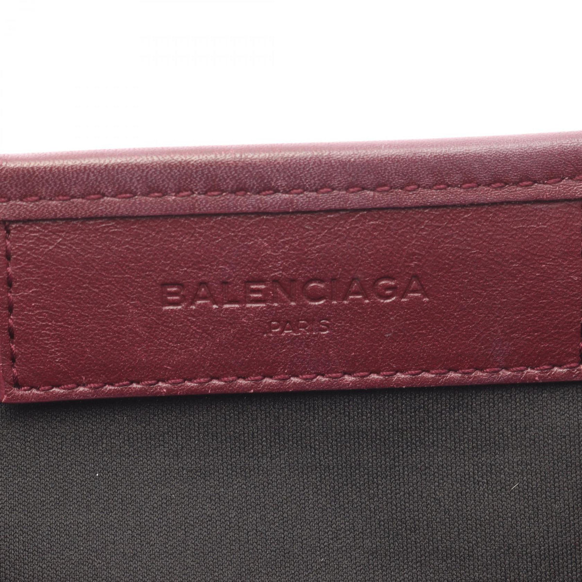 Balenciaga Navy Cabas S · Canvas Tote