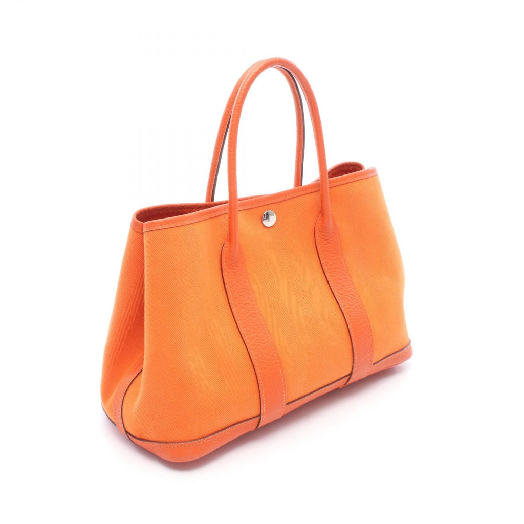 Hermès Garden Party TPM · Toile Chevrons