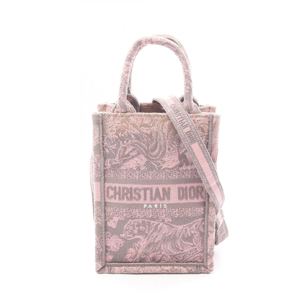 Dior Book Tote · Vertical Mini · Canvas