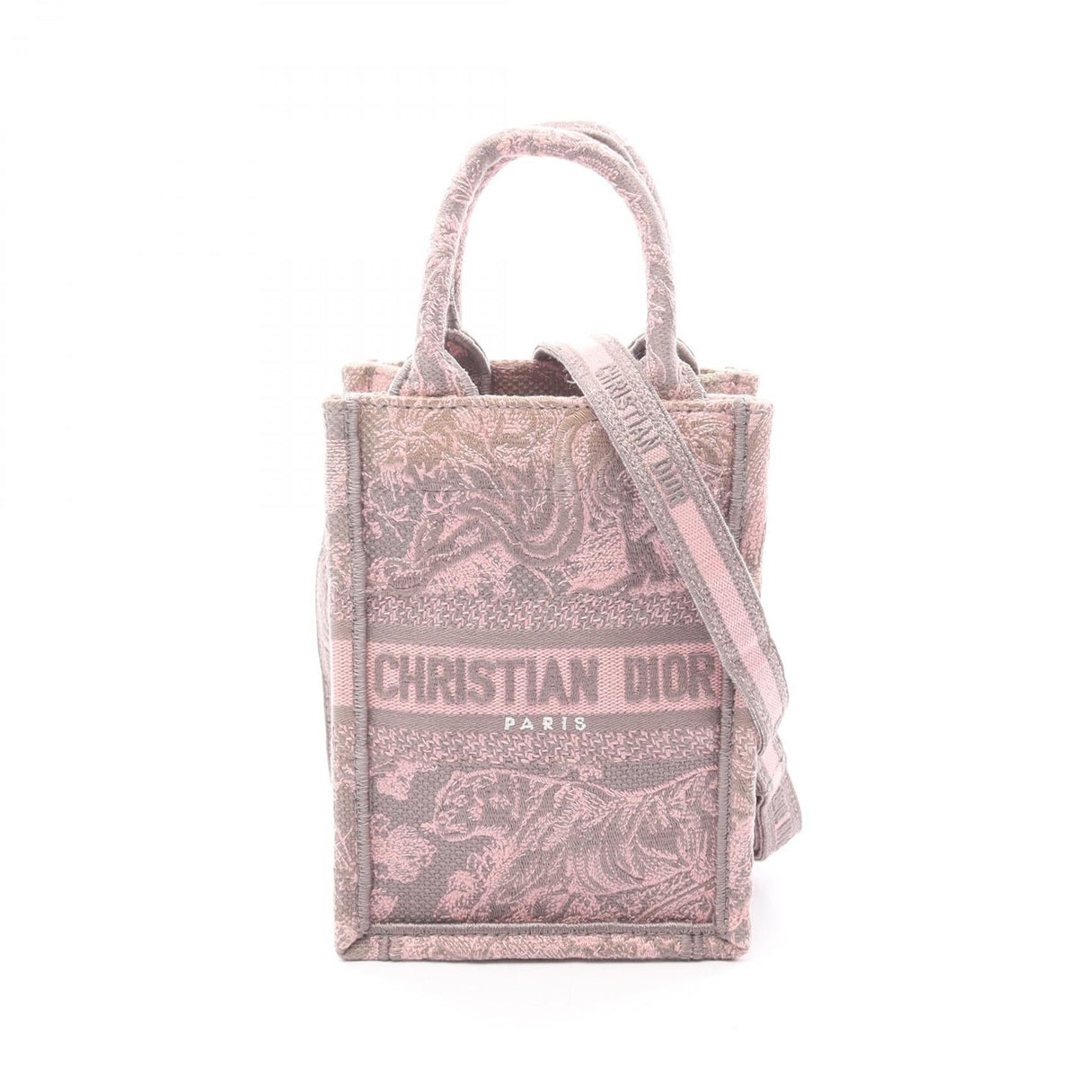 Dior Book Tote · Vertical Mini · Canvas