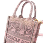 Dior Book Tote · Vertical Mini · Canvas